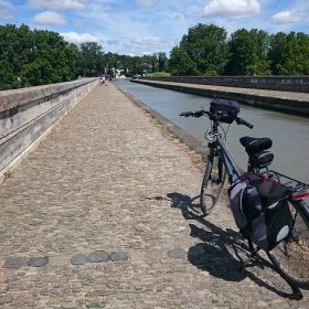 Bike tour from the Atlantic to the Mediterranean Sea