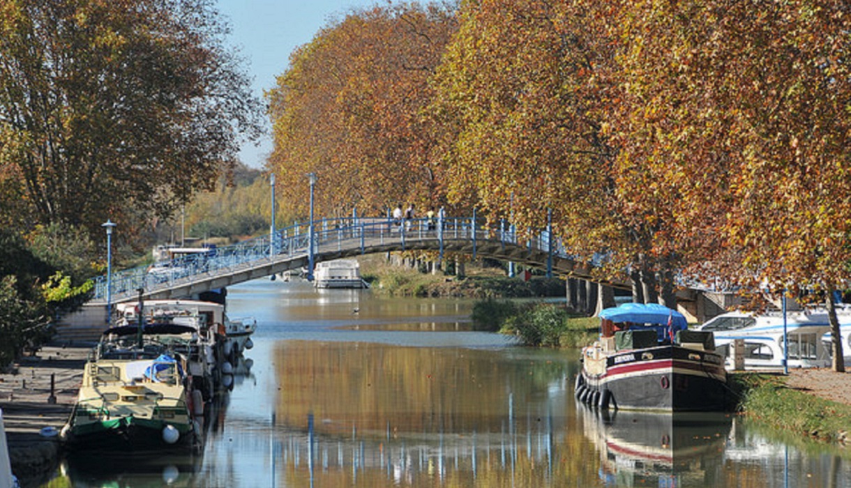 sécurité lame Optimisme canal du midi cycle route map Rustique ...