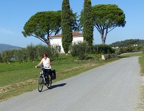 La Toscane à vélo de Pise à Florence