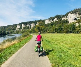 Cycling from Belfort to Dijon along the Doubs river