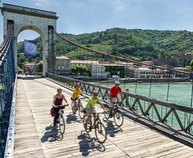 4-Tägige Radtour entlang des Rhône von Vienne nach Valence