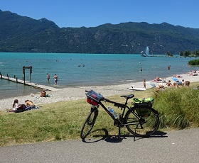 7 jours à vélo sur la Viarhôna - de Seyssel à Lyon