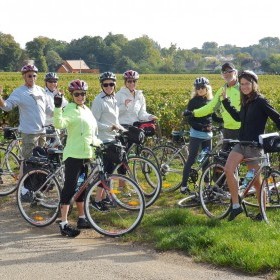 3-day bike tour in the wine region of Burgundy