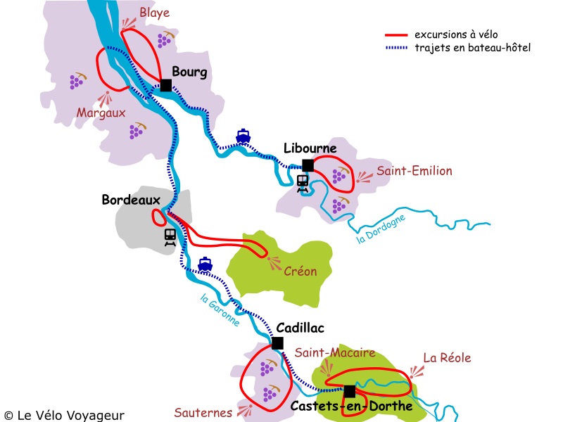 la route des vins bordeaux