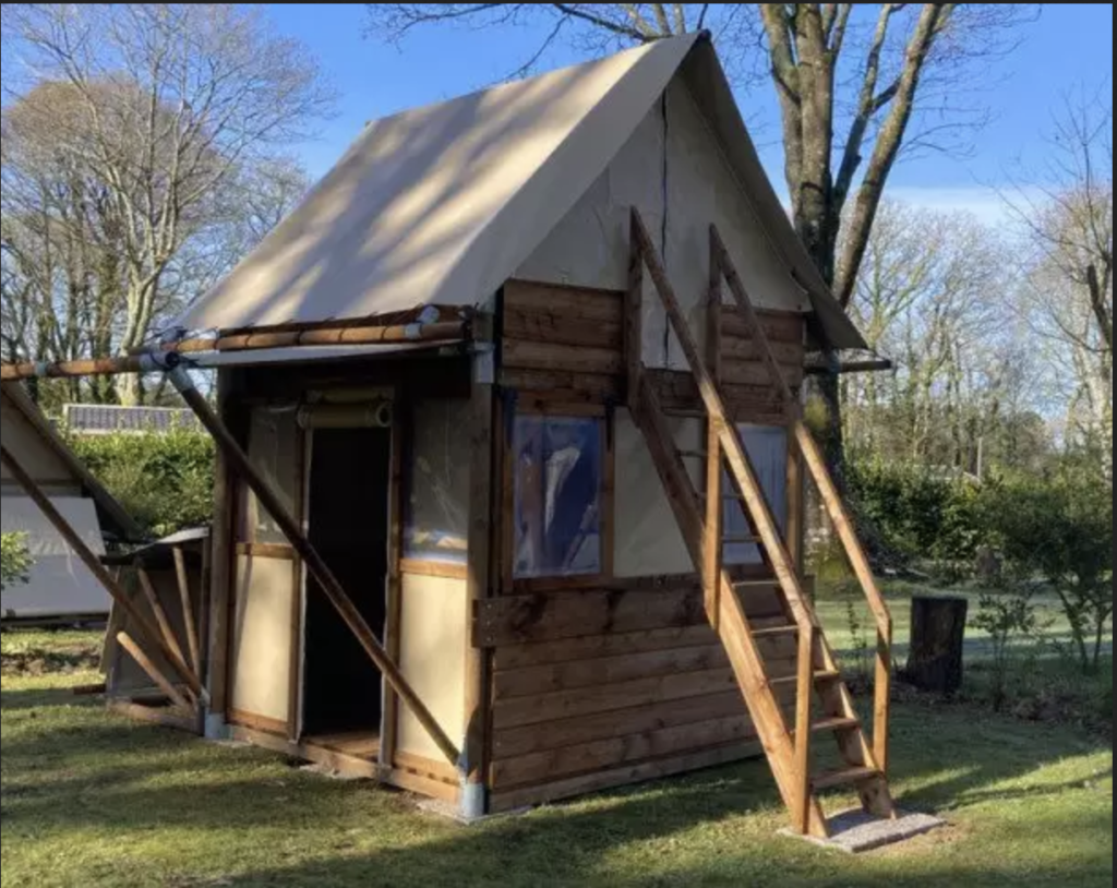 tente-lodge: cabane