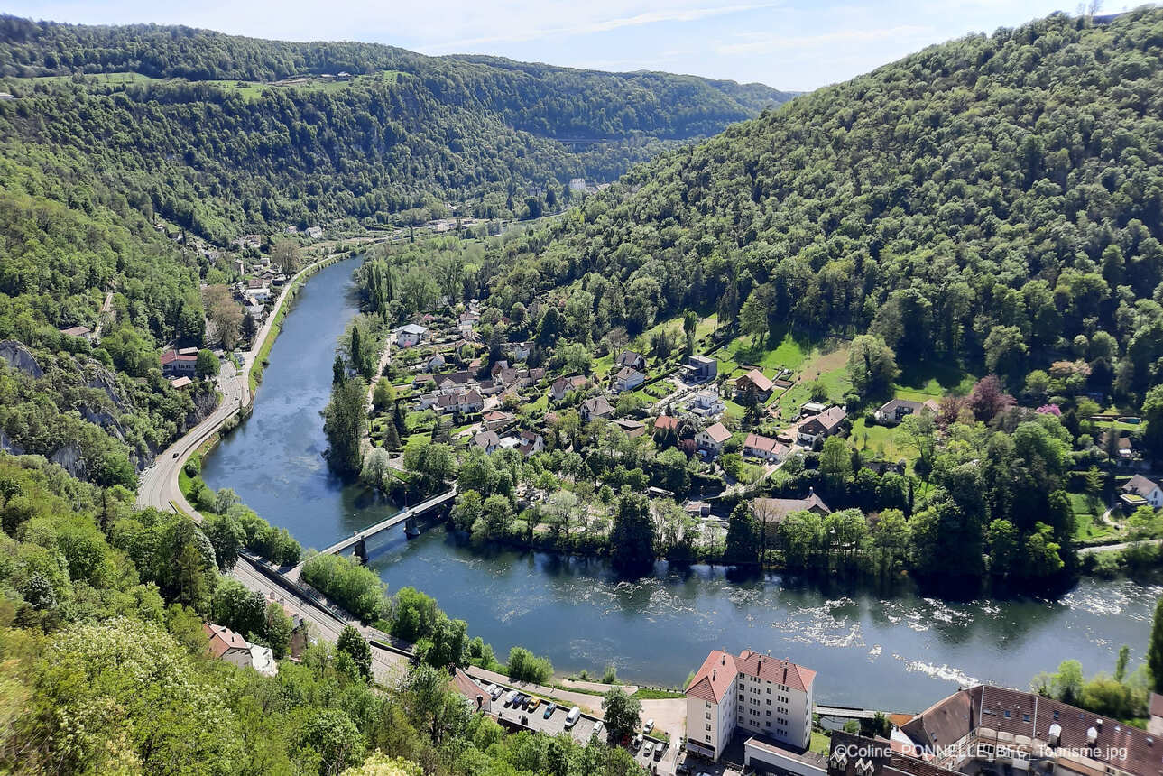 De Belfort à Dijon par la vallée du Doubs à vélo