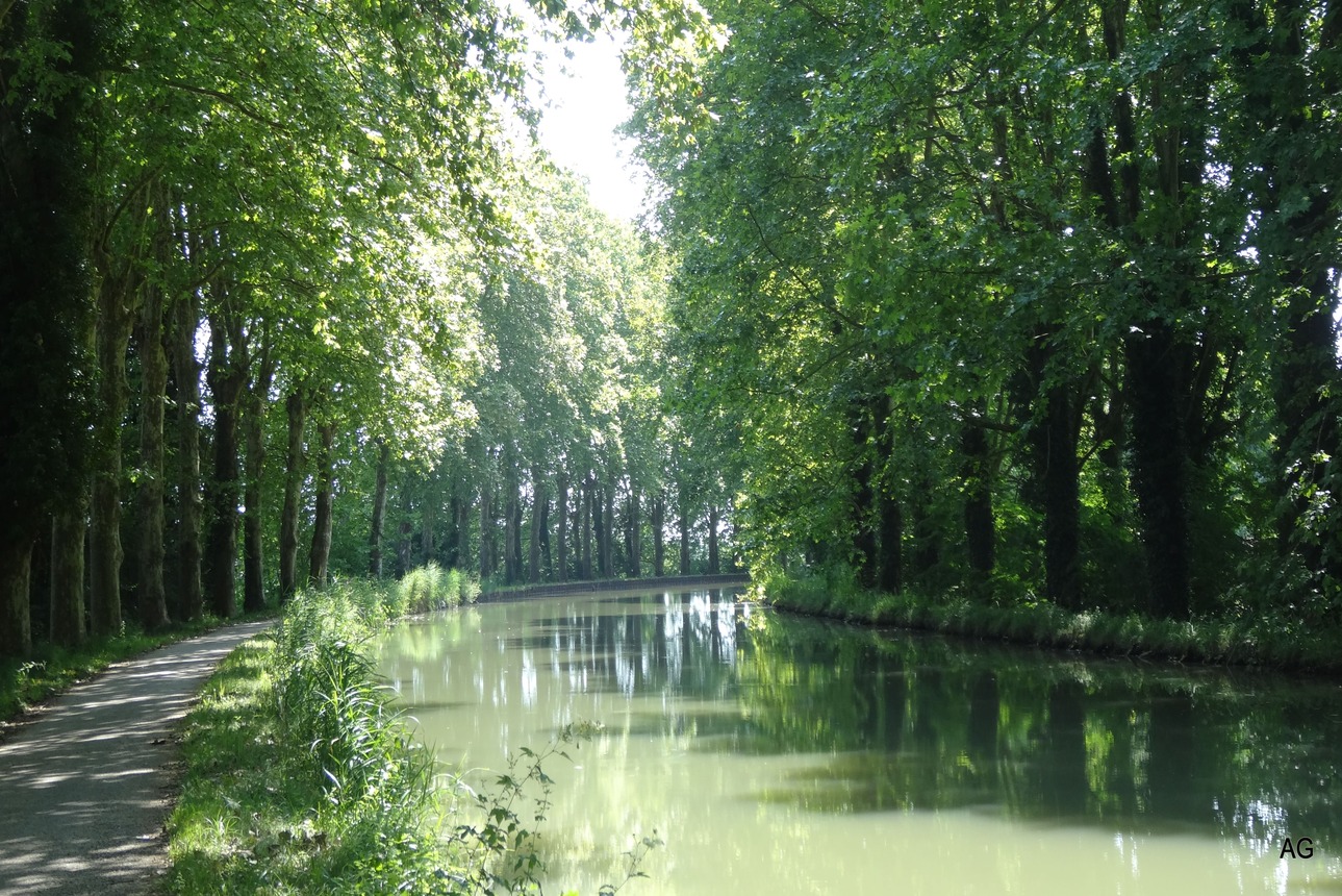 The Garonne Canal by bike from Bordeaux to Toulouse