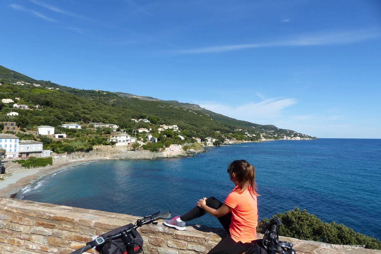 Coastal cycling tour around Cap Corse