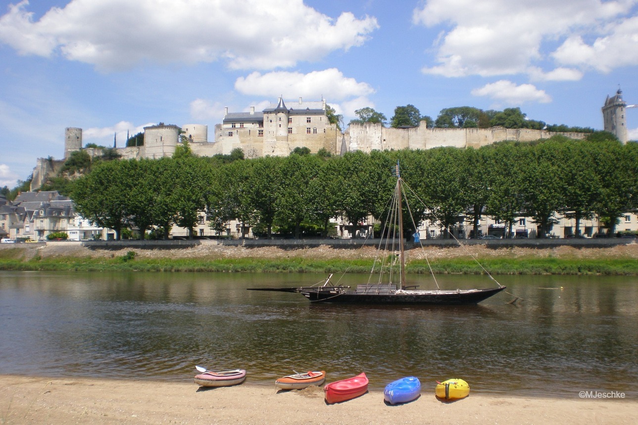 A 4-day escape between Tours and Saumur (canoe+bike)