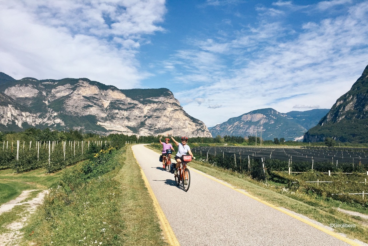 Northern Italy from the Dolomites to the Venice lagoon by bike