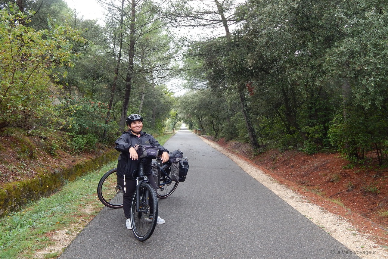 Provence cycling around Orange at the foot of the Mont Ventoux