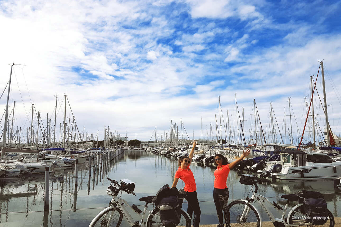 4 days along the Mediterranean cycle route from Arles to Sète