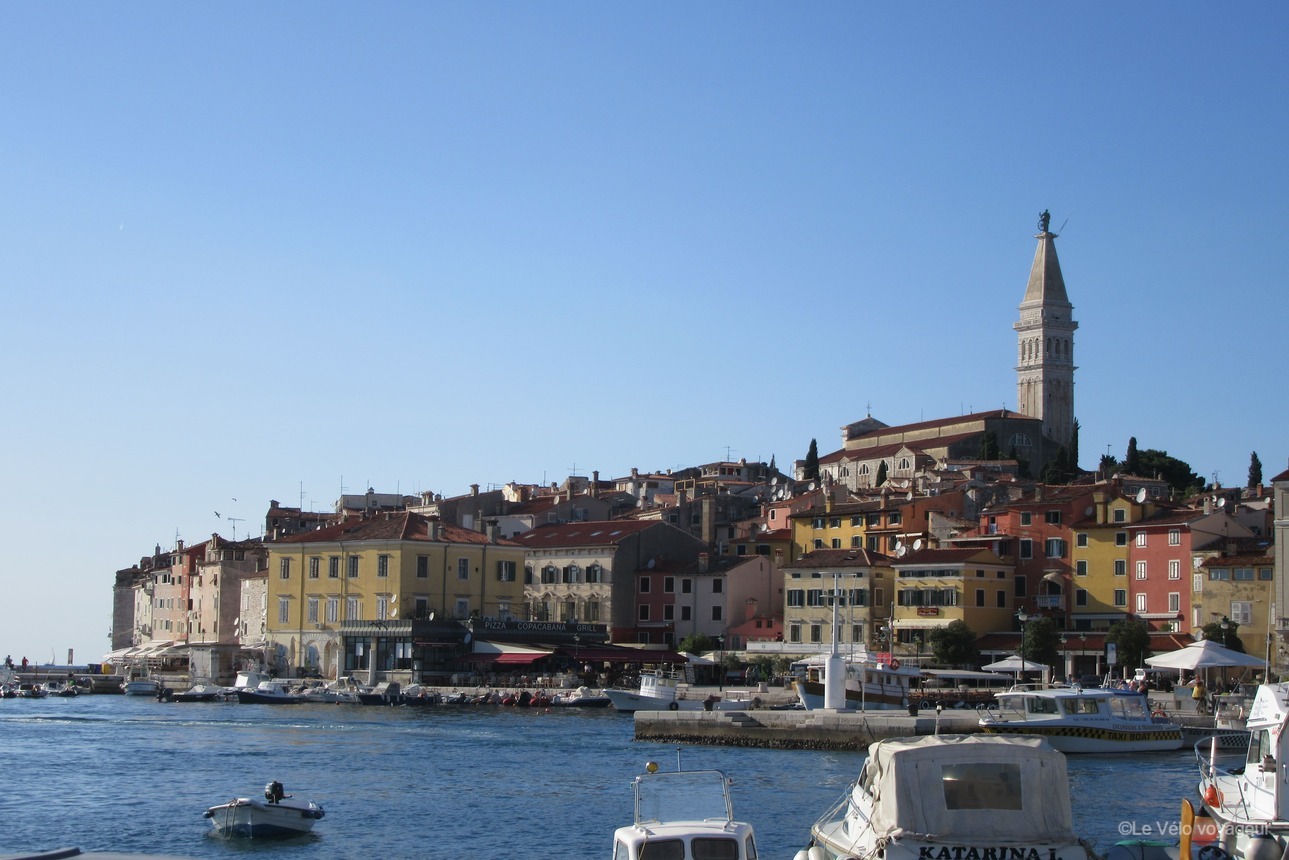 Ville de Rovinij en Croatie