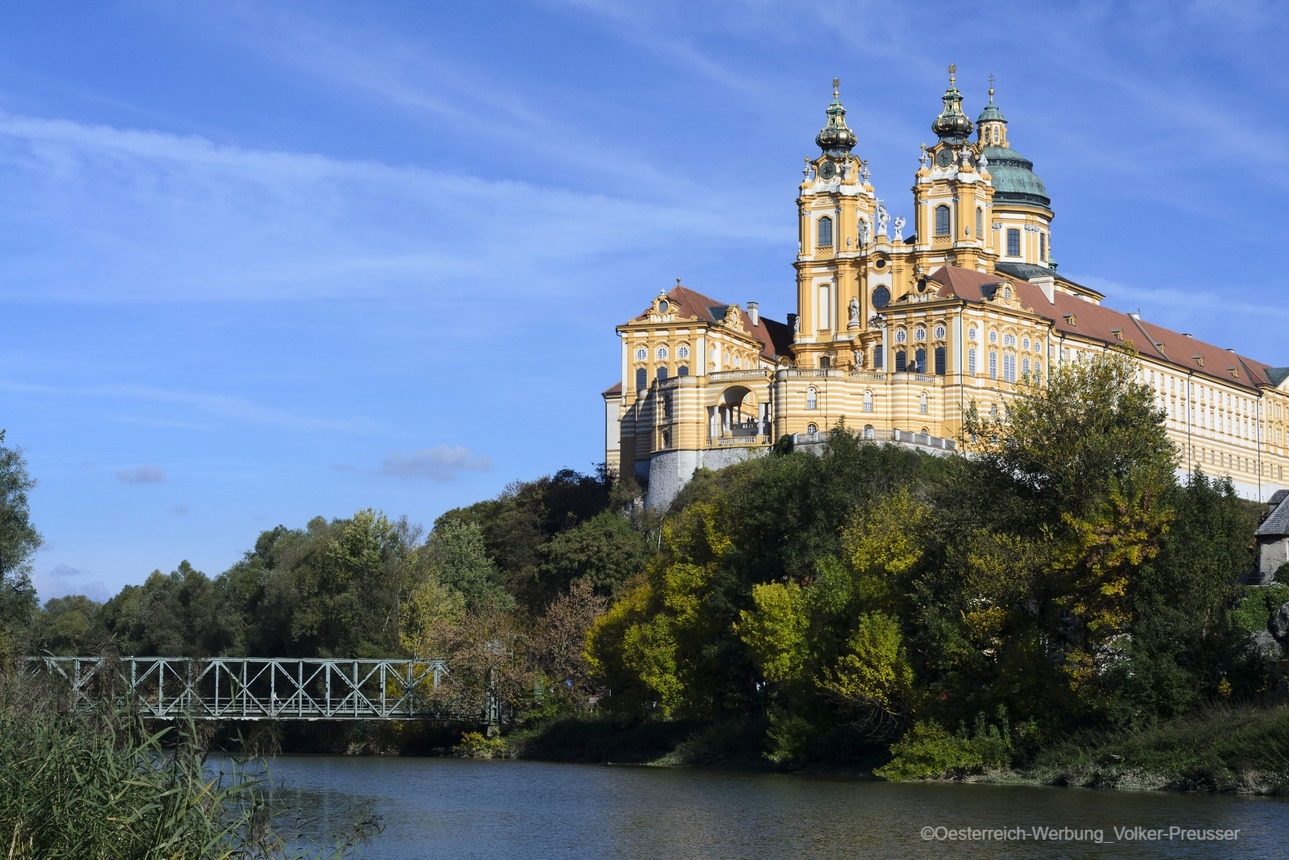 Along the Danube river from Passau to Vienna