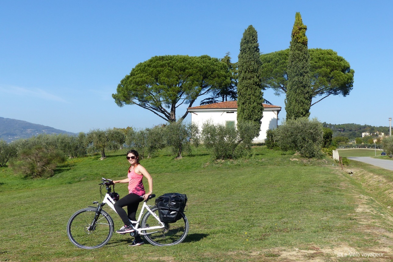 Tuscany by bike between Pisa and Florence