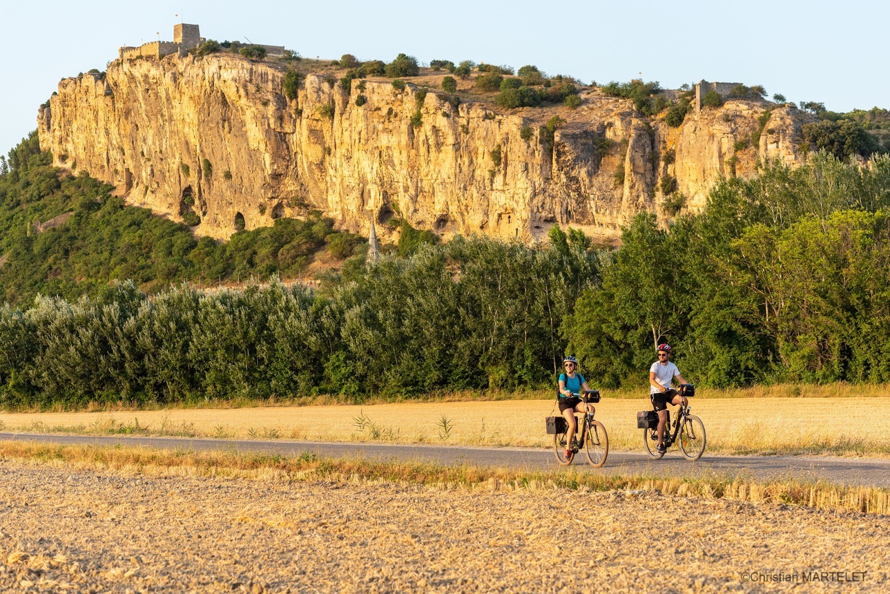 4-day cycling tour on ViaRhôna from Montélimar to Avignon