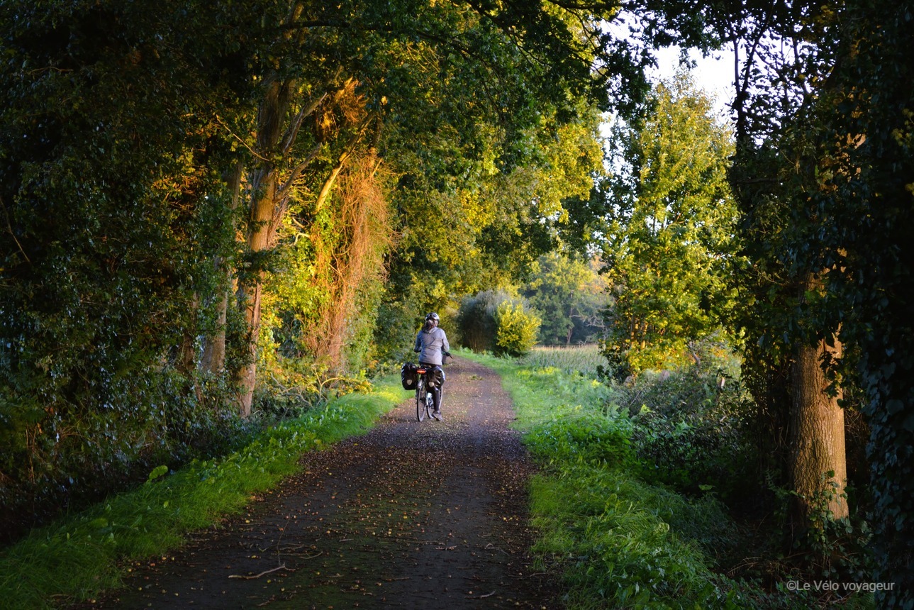 The Véloscénie route, from Paris to the Mont-Saint-Michel
