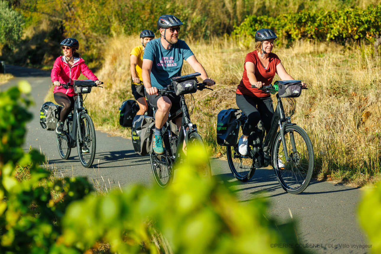 From the massifs of the Haut Languedoc to the Mediterranean see by bike