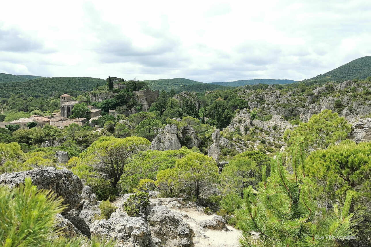 From the massifs of the Haut Languedoc to the Mediterranean see by bike