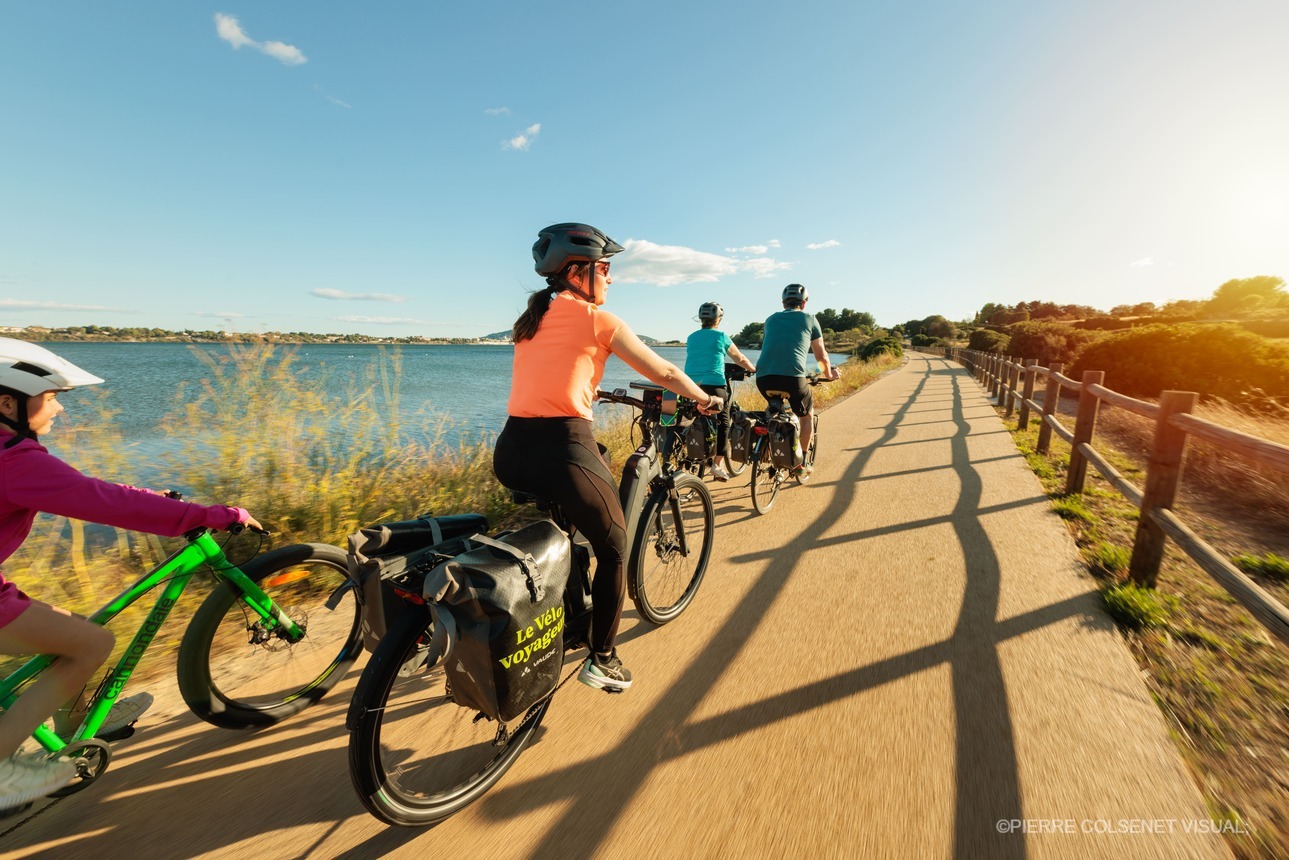 4 days along the Mediterranean cycle route from Arles to Sète