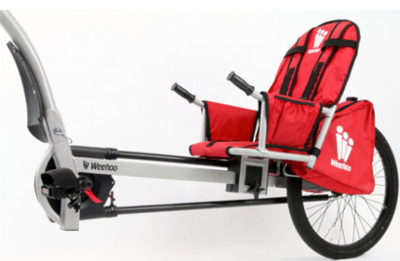remorque à pédale - bakfiets - vacances à velo en famille