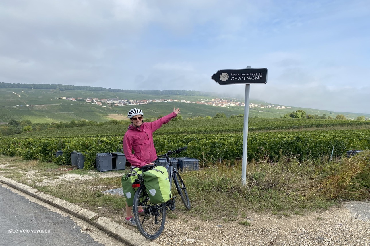 Boucle au départ de Reims dans les vignobles champenois