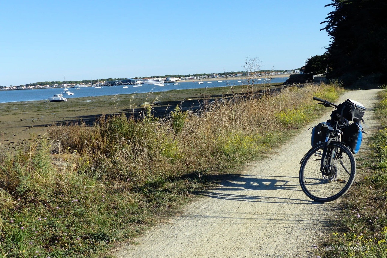 The Atlantic cycle route from Pornic to La Rochelle