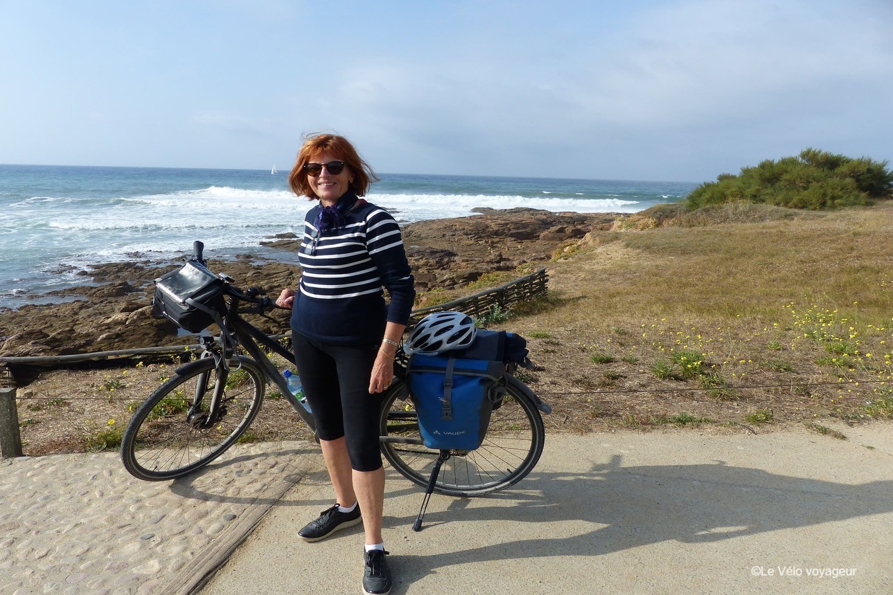 The Atlantic cycle route from Pornic to La Rochelle