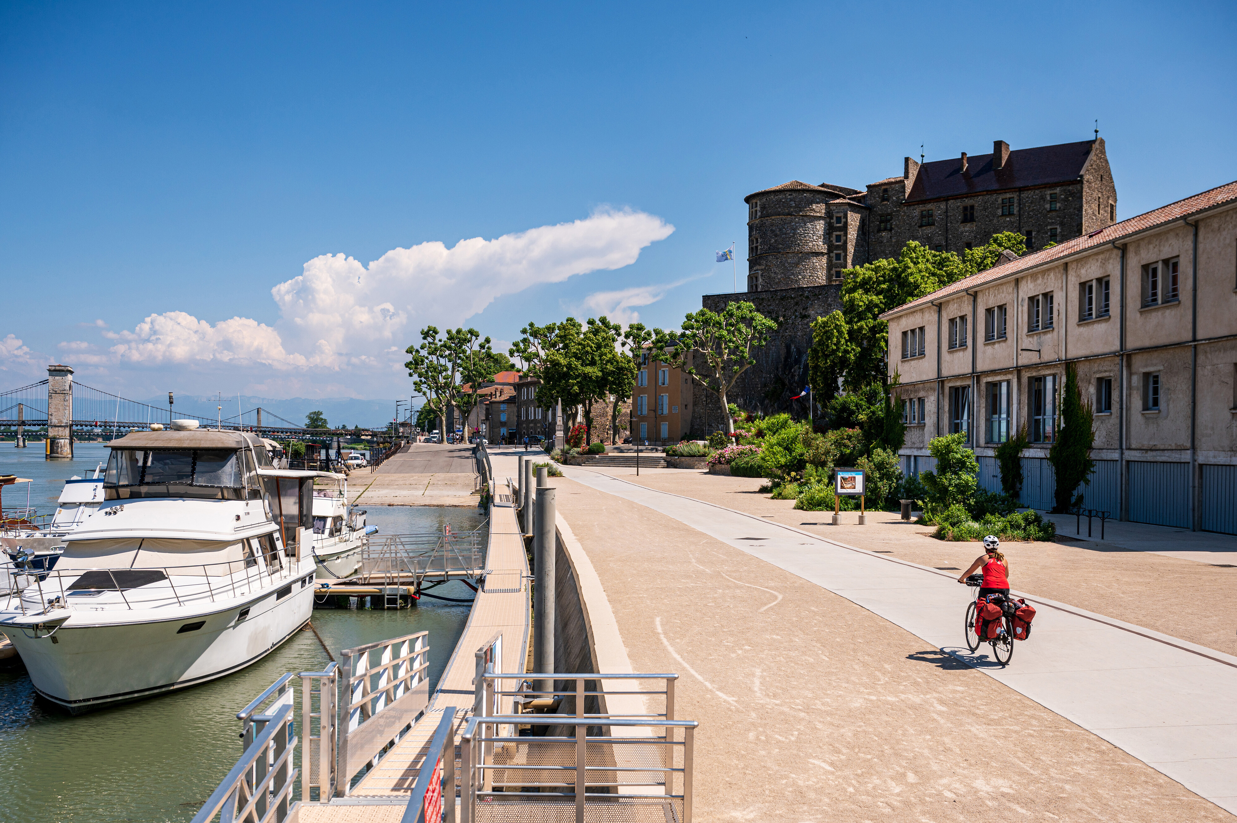 4 jours sur la ViaRhôna de Vienne à Valence